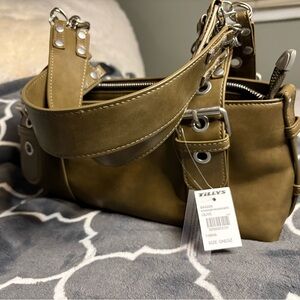 Tilly's Khaki Shoulder Bag